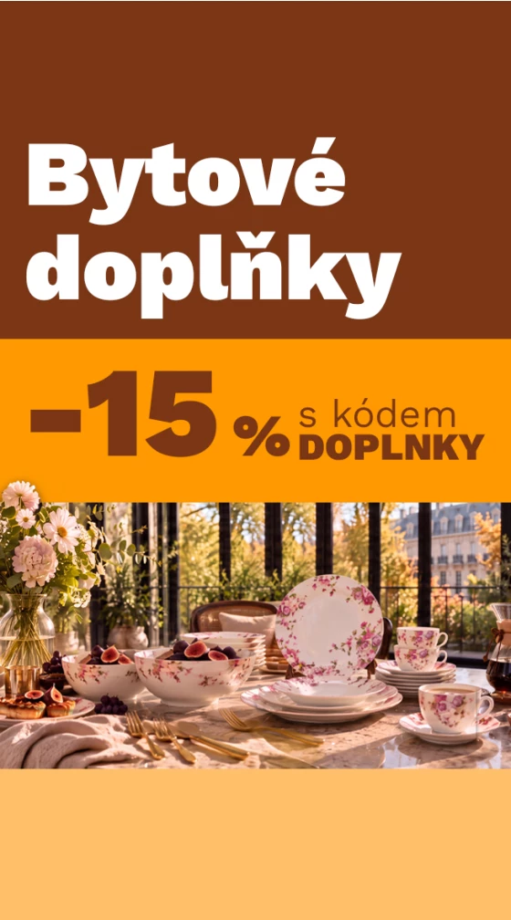 15 % na bytové doplňky 15-16-10-2026
