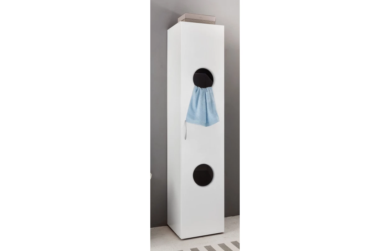 Policová skříň Multiraum, 70 cm, bílá 25