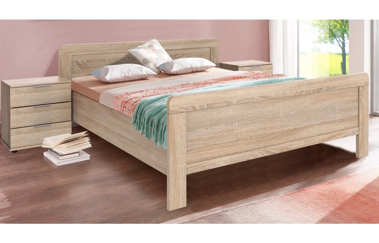 Postel Nadja 90x200 cm, dub artisan 11