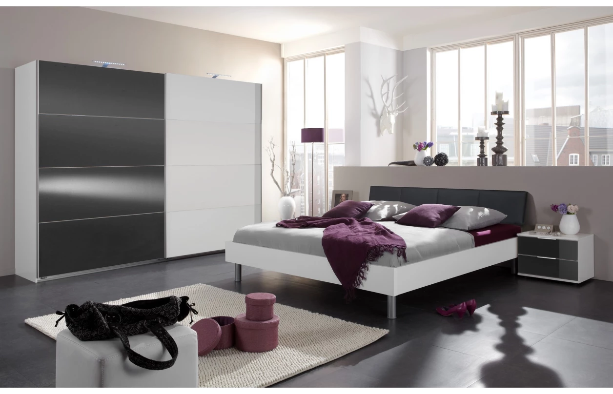 Postel Easy Plus 140x200 cm, grafit 13
