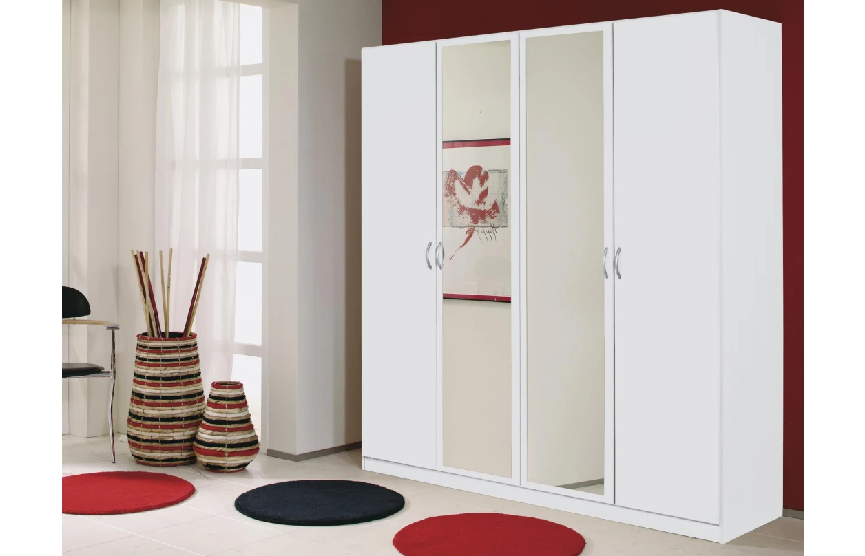 Skříňový nástavec Case, 181 cm, bílý 4