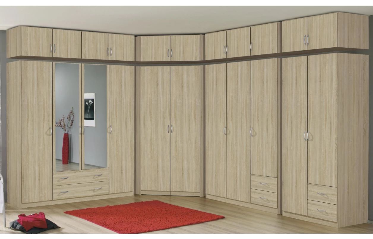 Šatní skříň Case, 181 cm, dub sonoma 16