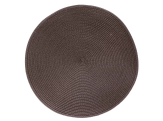 Prostírání Tondo 38 cm, hnědé