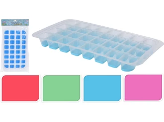 Forma na led 32 kostek, průhledná