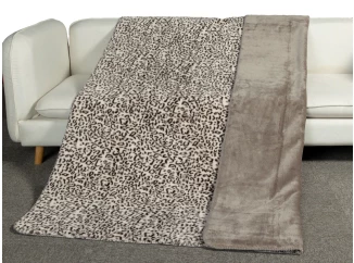 Deka Fashion Leopard 150x200 cm, béžová