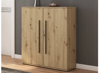 Dvojitý botník Smart, dub artisan